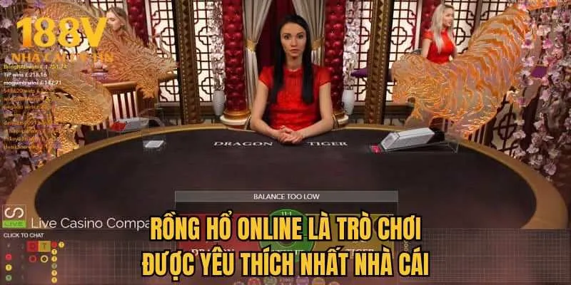 Rồng Hổ online là trò chơi được yêu thích nhất nhà cái